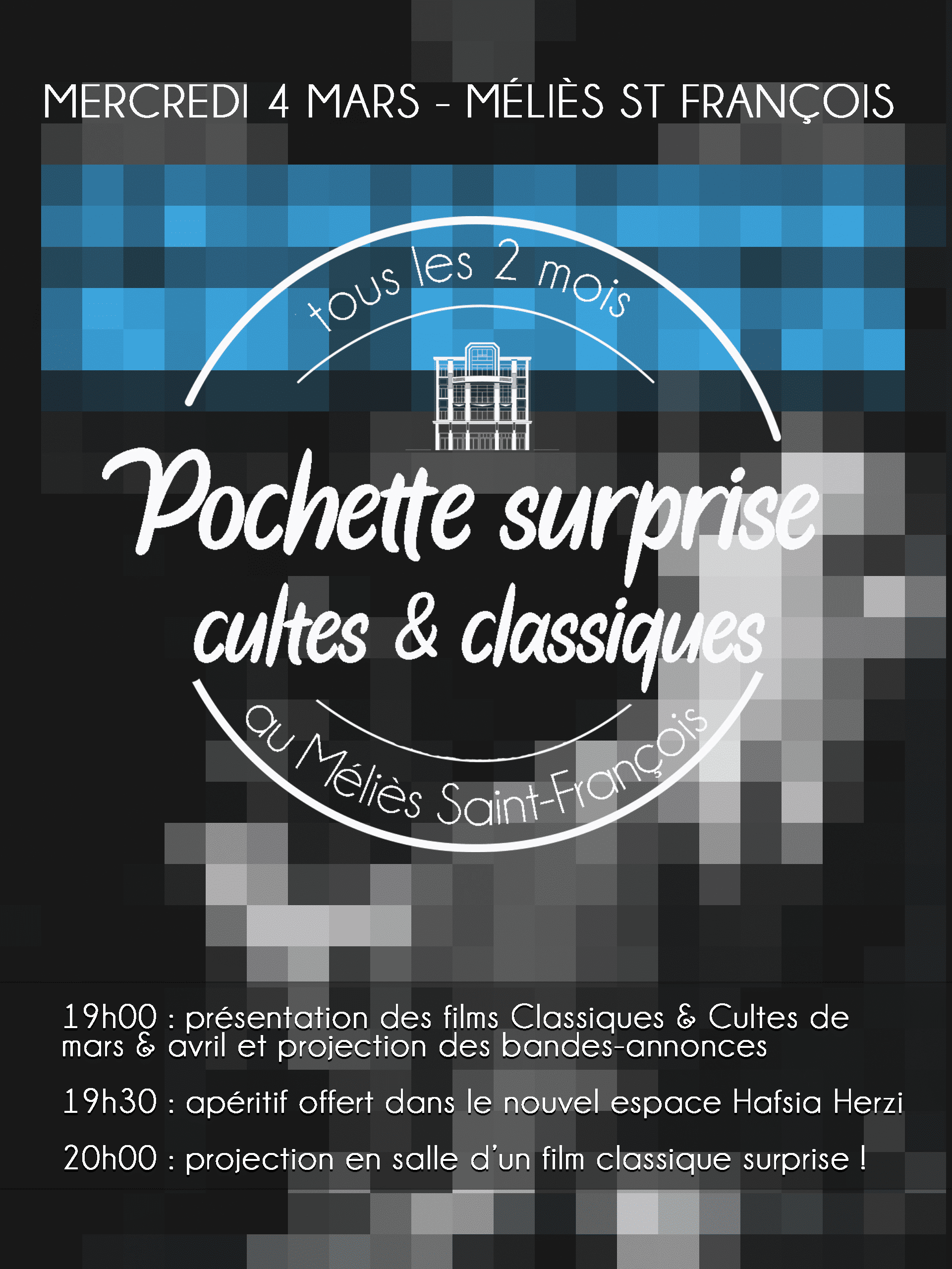 Mer 4 mars I 19:00 I  Saint-François