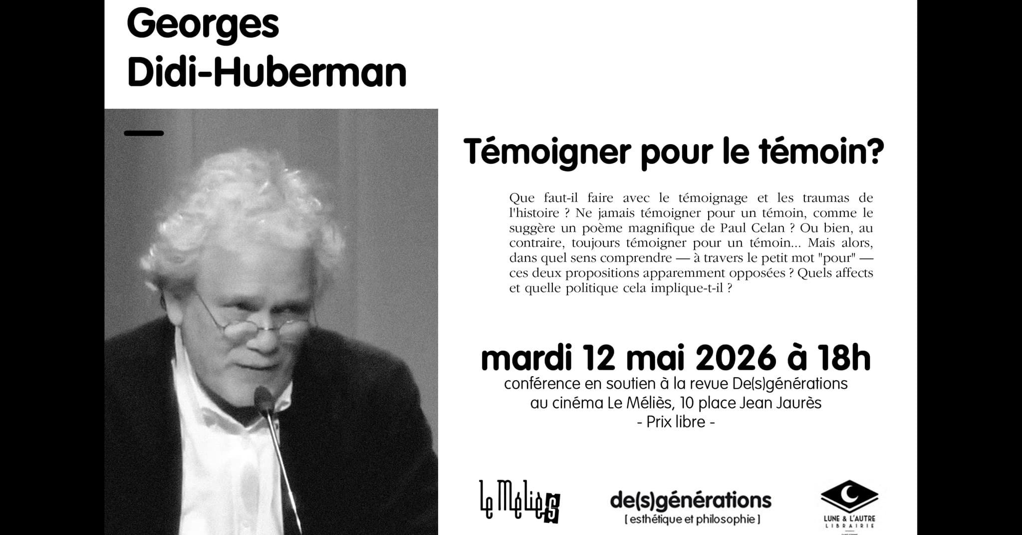 Mar 12 mai I 20:20 I Saint-François