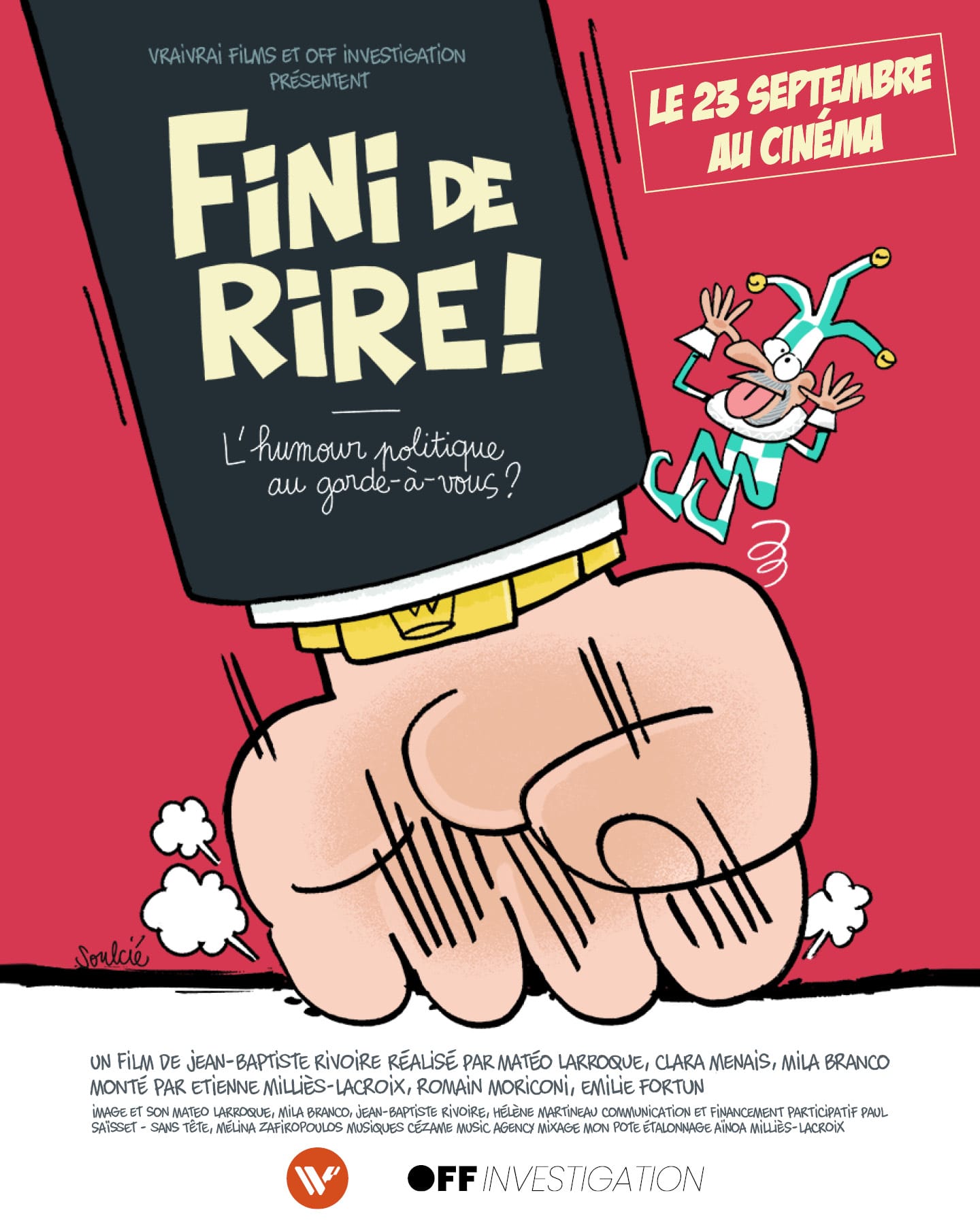 Avant-Première / Débat « L’humour politique au garde-à-vous ? »